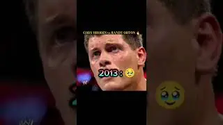 CODY RHODES And RANDY ORTON 💔 THEN and NOW : 2013 And 2025- Edit ❗#wwe #randyorton #codyrodes