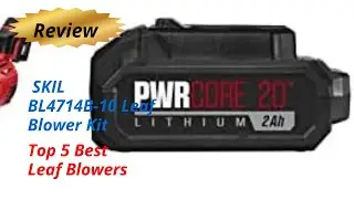 Review  SKIL BL4714B-10 Leaf Blower Kit - Top 5 Best Leaf Blowers 2024
