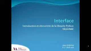 ED7 - Conception et implémentation d'une Interface en Python avec tkinter