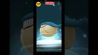 WAILMER EVOLVE TO WAILORD IN POKEMON GO #SHORTS 😃😃😃😃