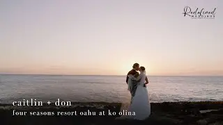 Four Seasons Resort Oahu at Ko Olina // Oahu, Hawaii Wedding Teaser