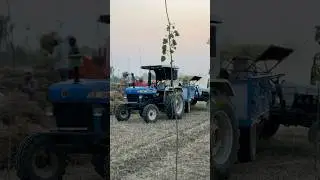 Holland 3630 | Poplar Tree Farming | Wheat Harvesting | Harambha Machine