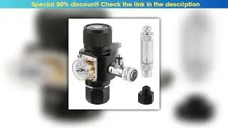 Must Buy Fzone Mini Dual Stage Co2 Regulator Fish Tank Aquarium Solenoid Valve Bubble Counter Fishb