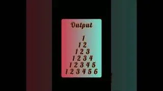 #117 C language tutorial👨&zwj;🏫📓 C pattern programs#shorts #coding