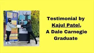 Testimonial by Kajul Patel | Dale Carnegie Program | The Success Door