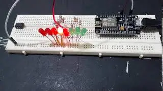 ESP8266 Blink Test on a NodeMCU Module with a CP2102 Bridge