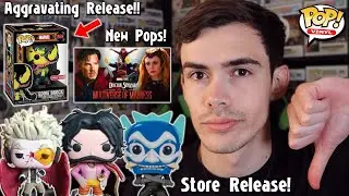 Venom Black Light Funko Pop ANNOYING Release | Blue Spirit Zuko | Hawks Mha & Gol D Roger Customs!