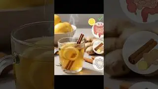 Lemon + Cinnamon + Ginger Water: What It Actually Does to Your Body #naturalDrink #wellness #herbal