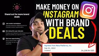 How To Get Brand Deals On Instagram Using Creator Marketplace | TUTORIAL