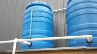 Harvesting Rainwater-First Flush Setup