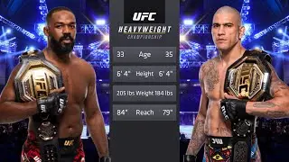 Jon Jones vs Alex Pereira Full Fight - UFC 4 Fight Of The Night