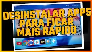 TVBOX MXQPRO Desinstalar APP para ficar mais r&aacute;pido