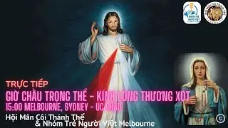 🛑Trực Tiếp I GIỜ KÍNH LÒNG THƯƠNG XÓT-CHUỖI MÂN CÔI I Thứ BẢY Tuần I Thường Niên