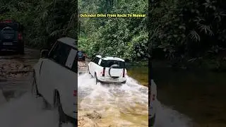 Defender Drive From Kochi To Munnar ❤️ #shorts #defender #kerala #drive #carlovers #trending #viral