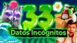 33 DATOS INCÓGNITOS que NO sabías en 10 min 🤯 [14]