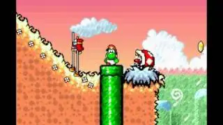 Kamek's Revenge: Yoshi's Island 1-1 100% TAS (
