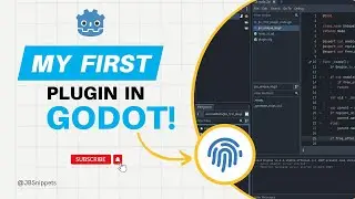 My First Plugin in Godot! #godot #plugins #indiegamedev #godotdev #godotplugin