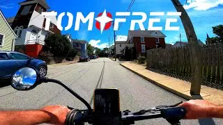 FHW TOMOFREE Folding E-Bike Hill Climb 1200W Motor, 31MPH #ebike #battery