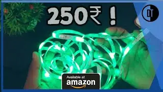 Unboxing : 5$ RGB LED  Light Strip 5M 5050 SMD LED With 16 Key Remote and Adapter.