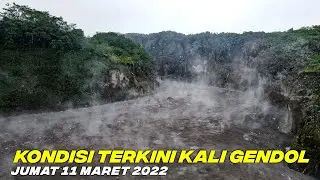 DRONE KALI GENDOL PASCA APG MERAPI || JUMAT 11 MARET 2022.