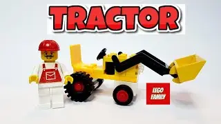 LEGO Tractor Building Instructions #LegoFamily