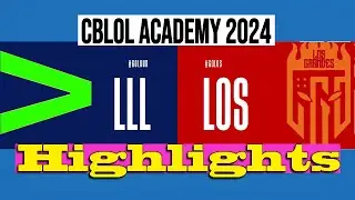 LOUD VS LOS GRANDES | CBLOL ACADEMY 2024 | Highlights