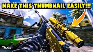 HOW TO MAKE COD MOBILE THUMBNAIL LIKE HANZU & GANYTH (iOS/Android)