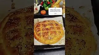 Soft & Fluffy Ramadan Pide Bread | Easy Turkish Ramadan Bread Recipe #Shorts