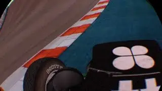 Trackmania Turbo VR: Messing around in a car
