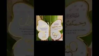 nikah signature frame 😍nikkah booklet # nikkah thomb try#shorts​ #wedding​ #viral shorts​ ​ #2025​