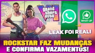 ROCKSTAR CONFIRMOU V4ZAMENTOS Recentes GTA 6 + ACTION FIGURE do TRAILER 1 e Muito Mais!