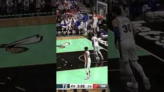 James Bouknight hits a HUGE THREE to cut the lead to 50