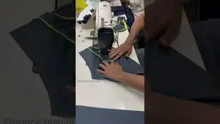 Front pocket tutorial. Track pant front pocket.
