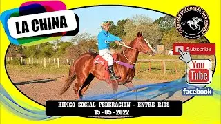 LA CHINA, Hipico Social Federaci&oacute;n, ER (15/05/2022), Dist. 330mts.