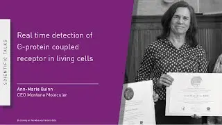 Real time detection of G-protein coupled receptors in living cells