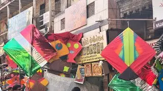 Day vlog 5 Ahemdabad ki market main kite shopping 🪁