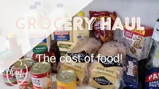 Grocery haul and chat about food cost
