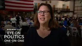 Texas Congresswoman Johnson describes plans for the midterm elections after redistricting changes