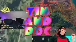 Doc breaks character when playing with TimTheTatman