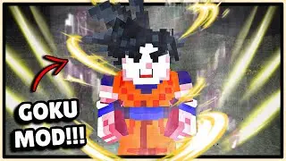 Fisk&rsquo;s Superheroes Mod Added Goku!?!? (Minecraft Mods) 