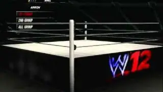 WWE '12 CREATE AN ARENA (MAKING WWE '12 ARENA)