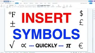 How To Insert Symbols In WPS Office