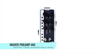 Pedal Mooer Preamp 005 Brown Sound (Demo)