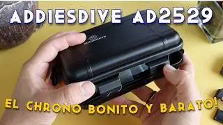 Addiesdive AD2529 - Un Chrono BARATO y con mucho ESTILO!