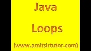 Java loops and types-Entry controlled Exit controlled syntax While For Do While
