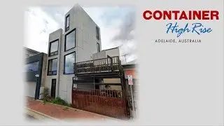 First Shipping Container High Rise in Adelaide, Australia