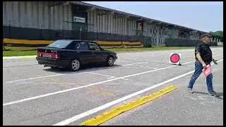 Alfa 75 Twin Spark regolarit&agrave; in pista