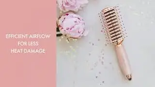 Lily England - Rose Gold Vented Brush