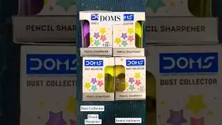 Doms Dust Collector Pencil Sharpner#doms#sharpner#pencilsharpener#stationery #shortsfeed#shorts#art