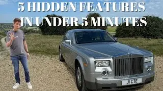 5 скрытых особенностей Rolls Royce Phantom менее чем за 5 минут